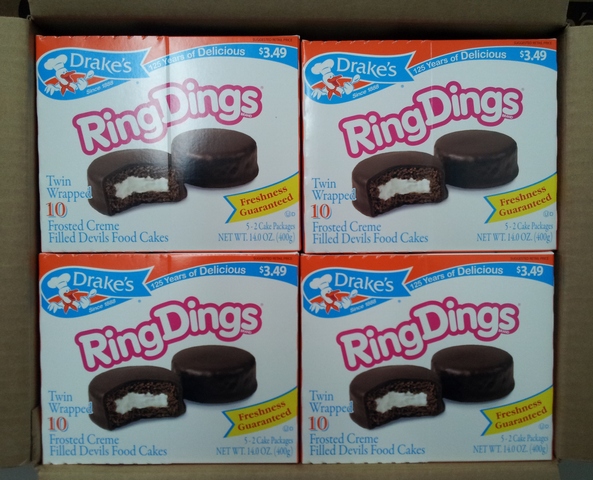 Ring Dings box of 10 larger box sizes below